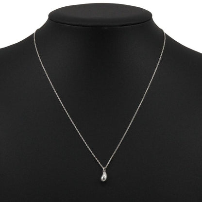 Tiffany & Co Teardrop Elsa Peretti 925 Silver Ladies 1.8g Necklace