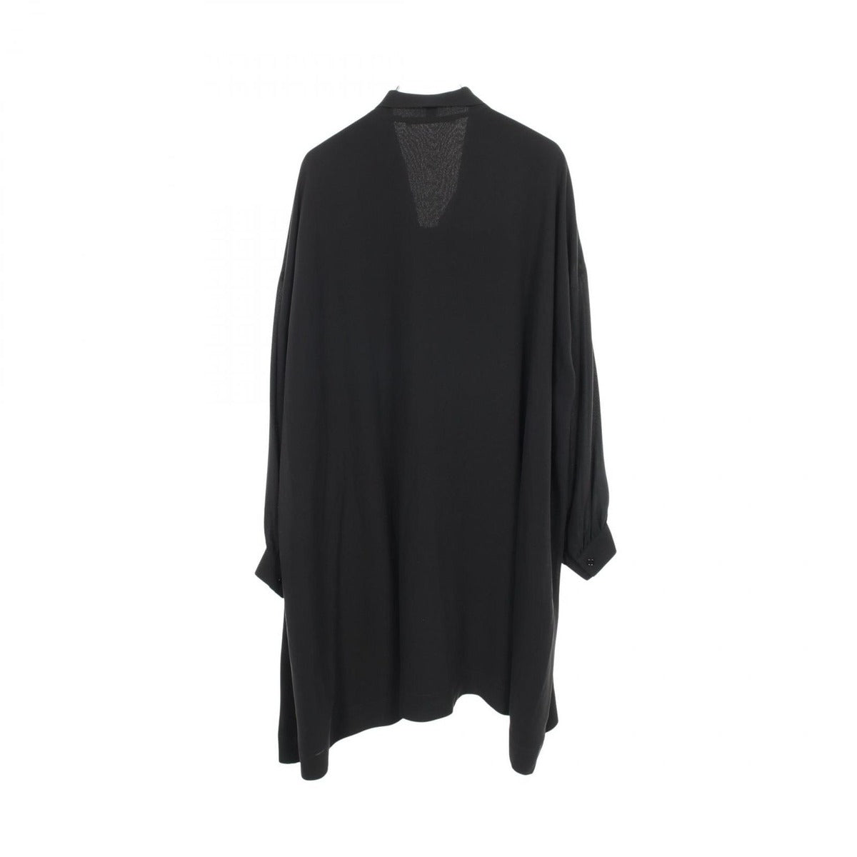 Balenciaga Dress Chiffon Bowtie Black Silk — view 2
