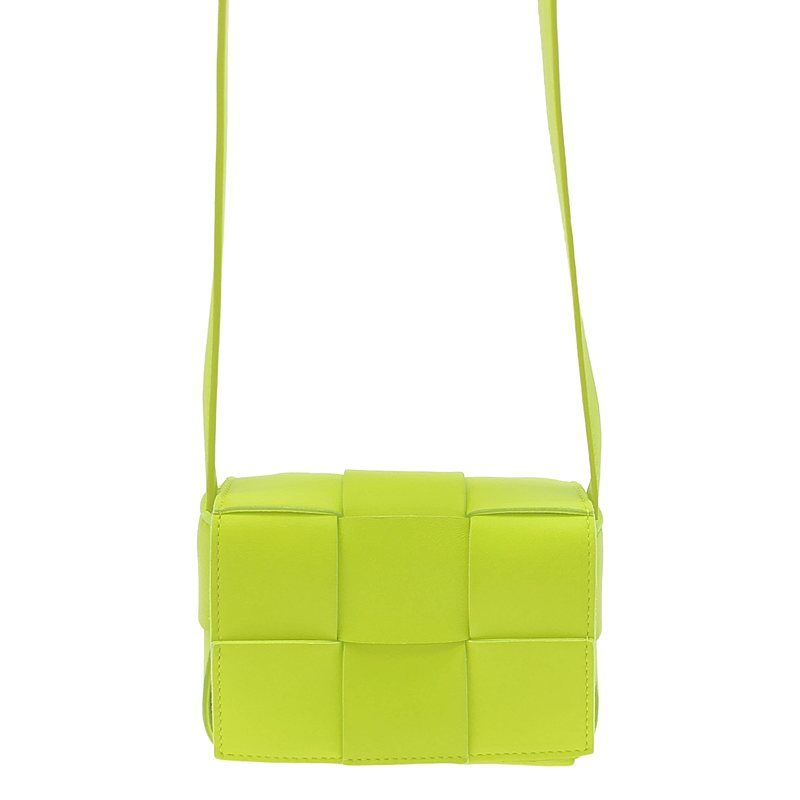 Bottega Veneta - Candy Cassette Cross Body Bag - Light Green - Women