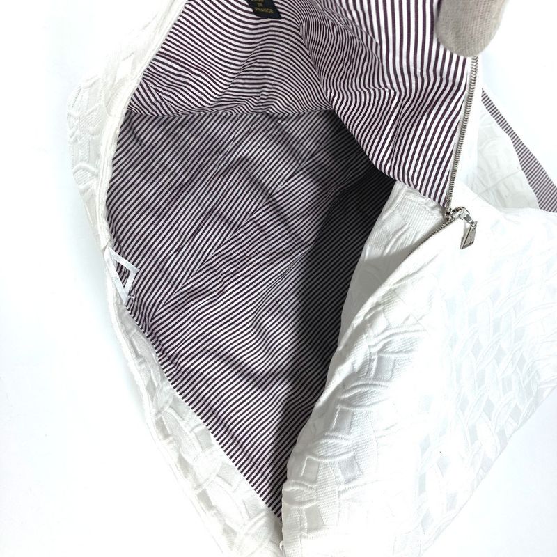 Louis Vuitton Skirt Monogram Logo Cotton White