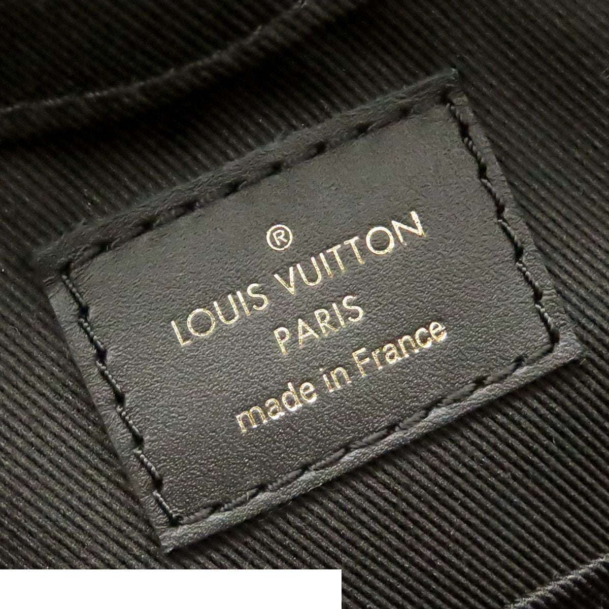 Louis Vuitton Saintonge Brown Noir Monogram Canvas Leather 2-Way Shoulder Bag — view 6