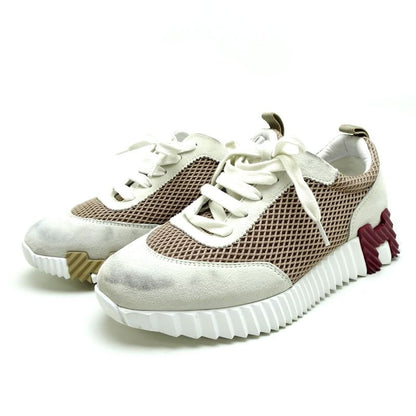 Hermes Beige Size 23.5 Sneakers