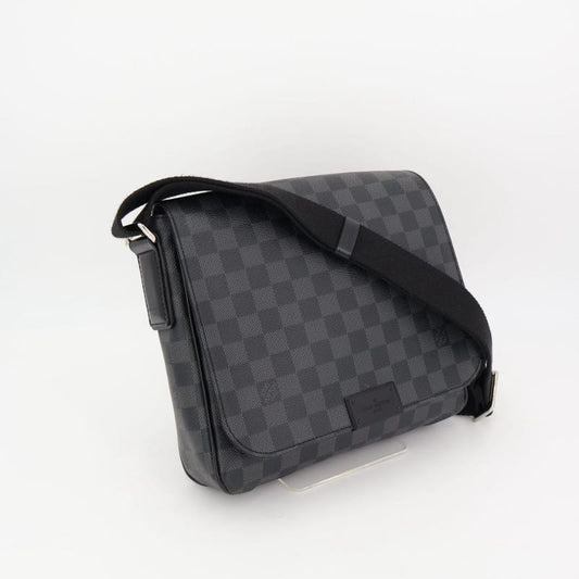Louis Vuitton Damier Graphite District PM Shoulder Bag Messenger