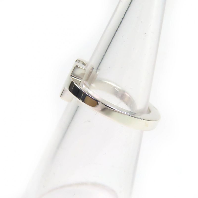 Tiffany & Co T Square Ring Ag925 Accessory Ring Silver Size Approx 9 With Box