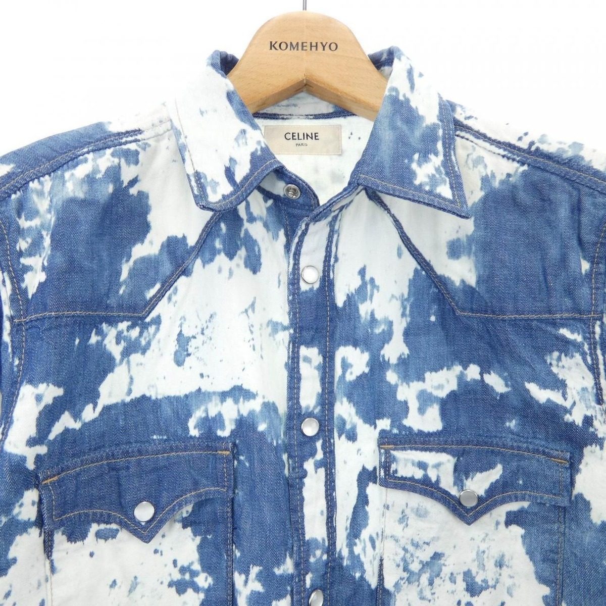 Celine Shirt Blue — view 5