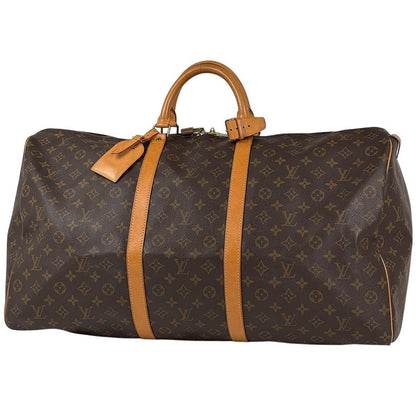 Louis Vuitton Keepall 60 Boston Bag Monogram Brown