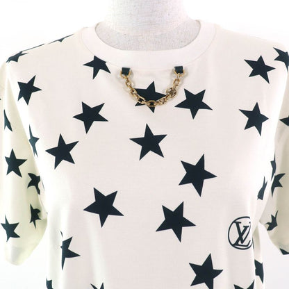 Louis Vuitton 22AW 1aa9wz 100% Cotton LV Logo Star Chain Crew Neck Short Sleeve