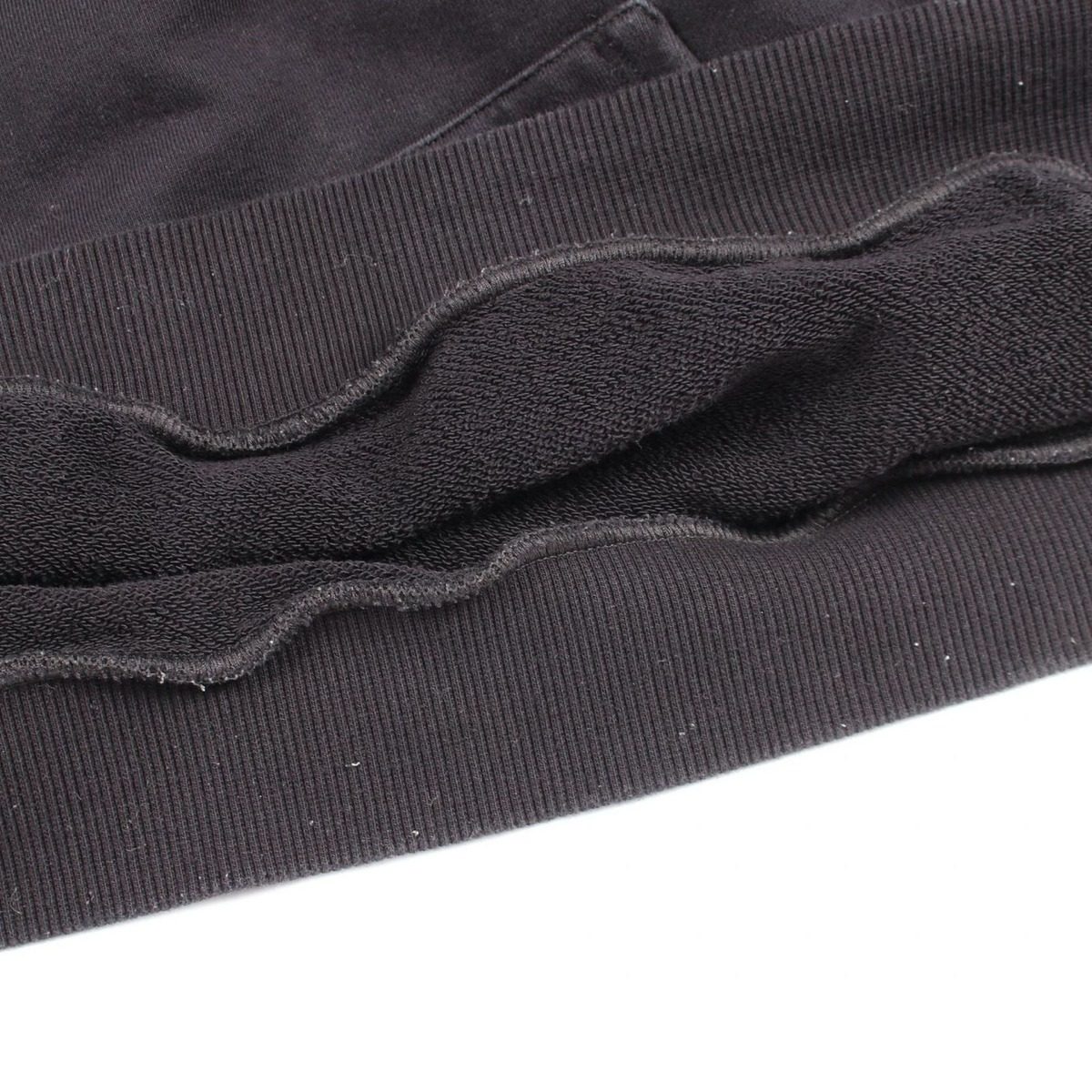 Celine Hoodie Logo Loose Black Cotton — view 10