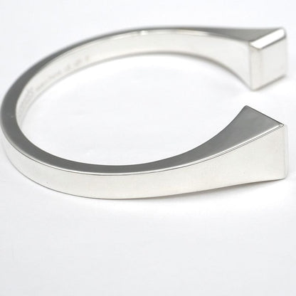 Hermes Bracelet Bangle Cour De Forge LG Ag925 SV Silver - Jewelry -