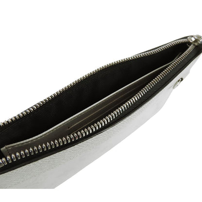 Louis Vuitton Pochette Discovery PM Antarctica Taigarama Pouch Monogram Clutch — view 4