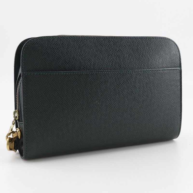 Louis Vuitton Baikal M30184 Taiga Epi Cair Dark Green Vi0935 Men's Second Bag