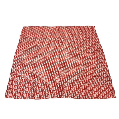 Dior Trotter Pattern Silk Scarf