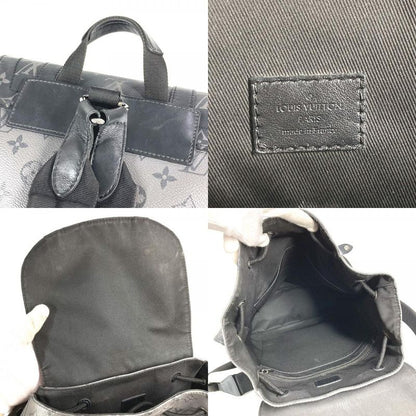 Louis Vuitton Backpack Sac Christopher MM M45419 Monogram Eclipse Canvas Black