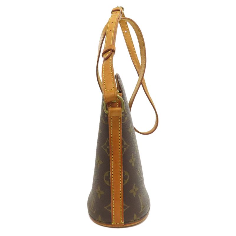 Louis Vuitton M51290 Drouot Shoulder Bag Monogram Canvas Women