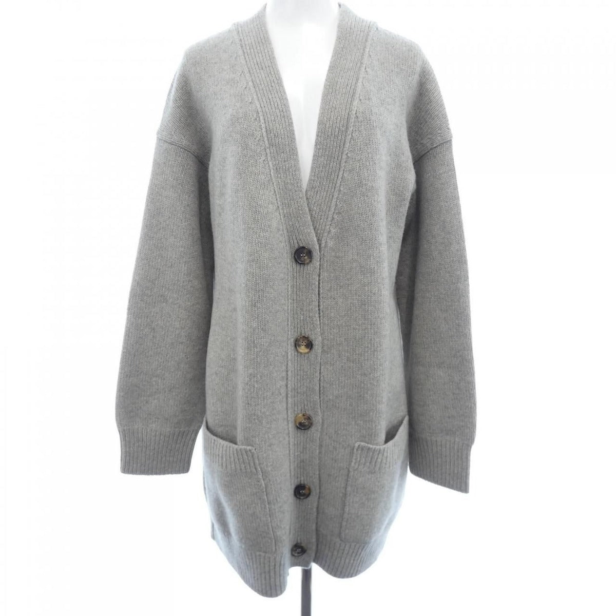 Celine 2 Cardigan Cashmere Gray