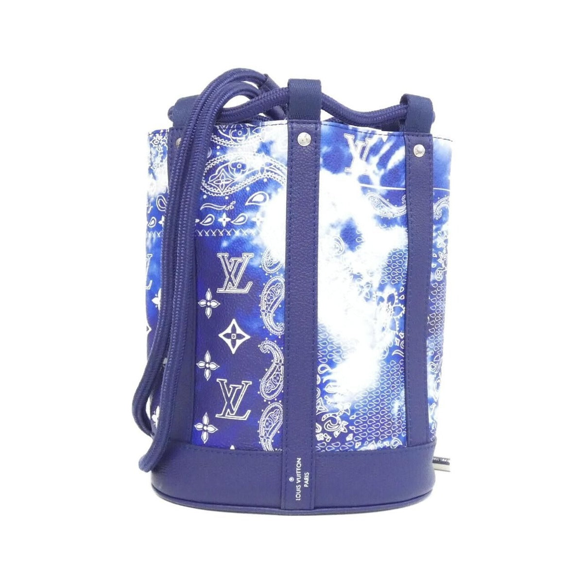 Louis Vuitton Monogram Bandana Randonne PM Shoulder Bag Bleu