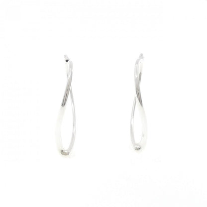 Tiffany & Co Open Heart Hoop Earrings — view 2