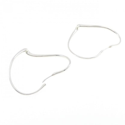 Tiffany & Co Open Heart Hoop Earrings — view 3