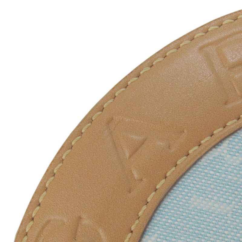 Bvlgari Bulgari Drum Bag Logomania Handbag Canvas Leather Women