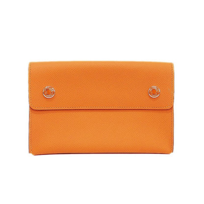 Hermes Nap to Go Shoulder Bag Orange Silver Manufactu