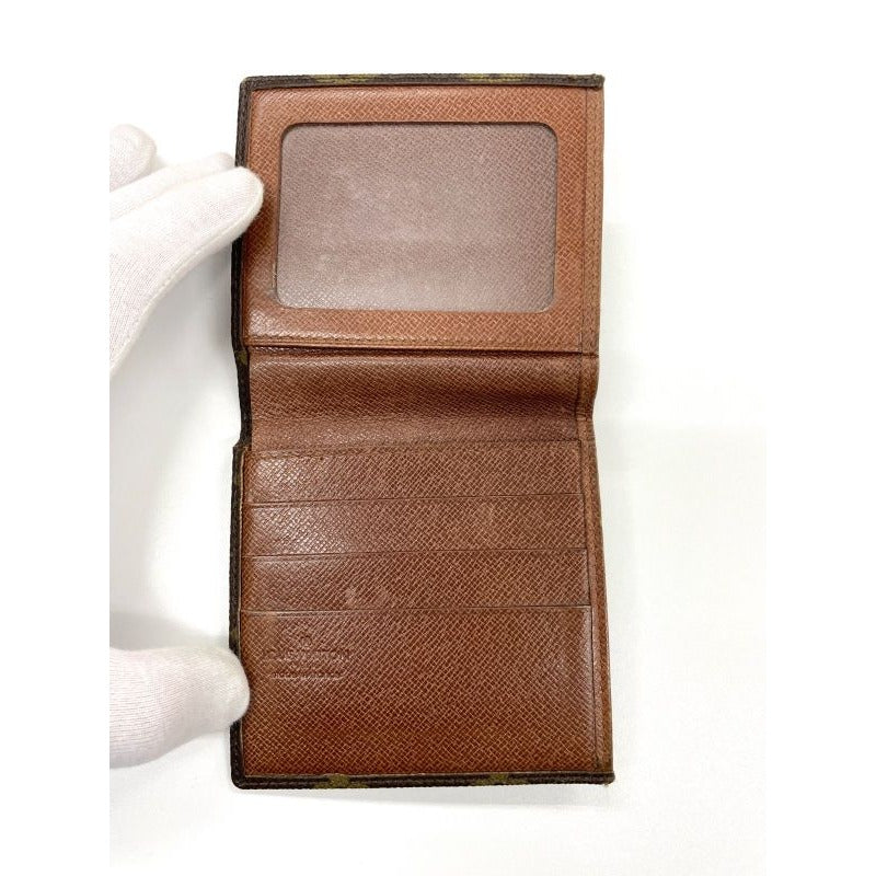 Louis Vuitton Monogram Porte Vier Carte Bleue Bifold Billfold Passcase Card — view 7