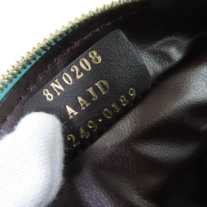 Fendi Bucket Pouch Small FF Motif Fenbos Nappa Leather Blue — view 9