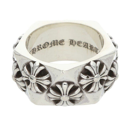 Chrome Hearts Pentagon CH Plus Silver Ring