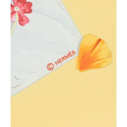 Hermes Bandana Scarf Yellow — view 4