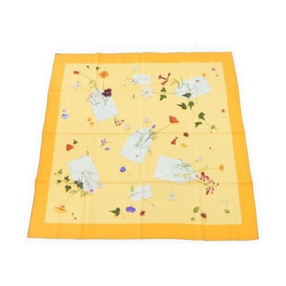 Hermes Bandana Scarf Yellow