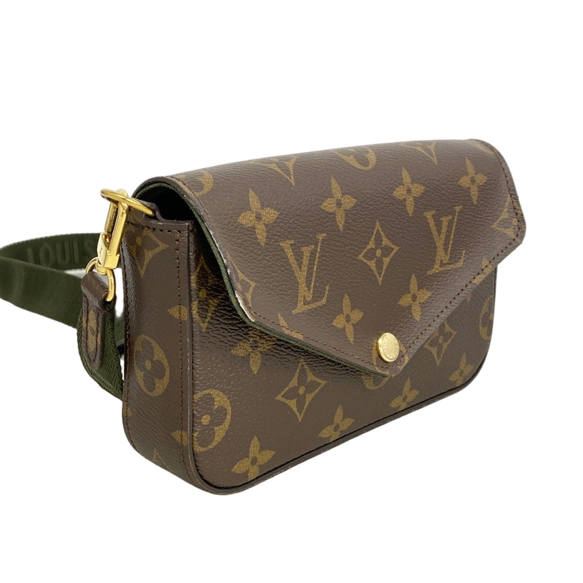 Louis Vuitton Shoulder Bag Monogram Multi Pochette Felicie Brown — view 2
