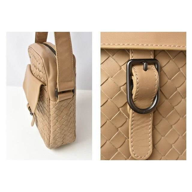 Bottega Veneta Shoulder Bag Leather Camel V4651 9600 — view 2