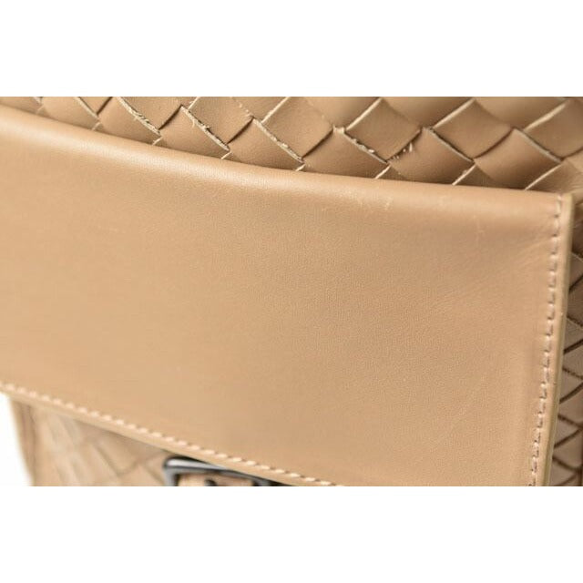 Bottega Veneta Shoulder Bag Leather Camel V4651 9600 — view 6