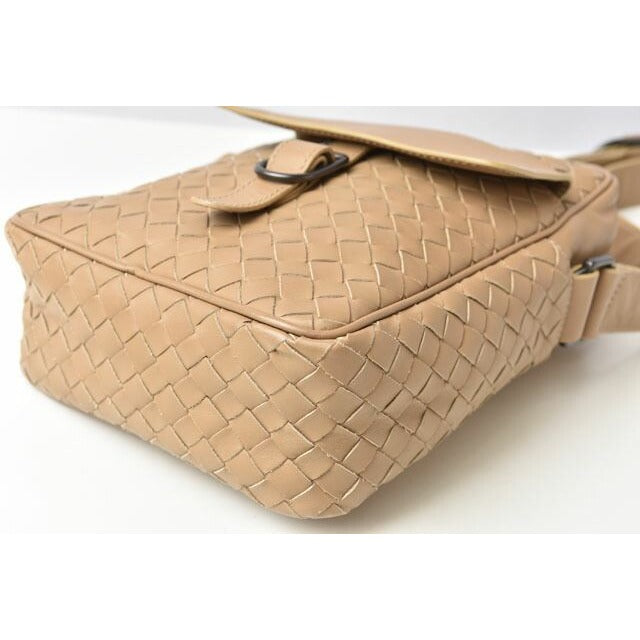 Bottega Veneta Shoulder Bag Leather Camel V4651 9600 — view 9