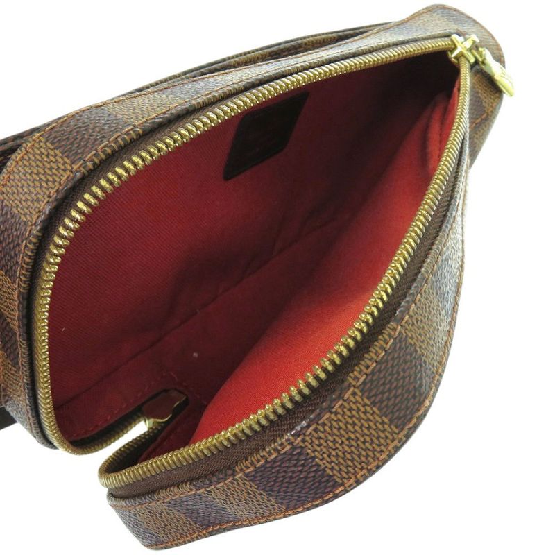 Louis Vuitton Geronimos Damier N51994 Damier Canvas Ebène Body Bag LV 0767