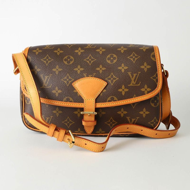 Louis Vuitton Shoulder Bag Sologne Brown