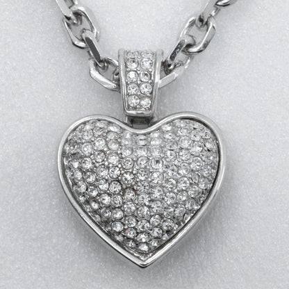 Dior Heart Metal And Rhinestone Ladies 32.6g Necklace