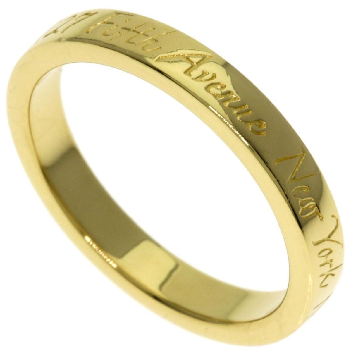 Tiffany & Co Notes Ring 18k Yellow Gold