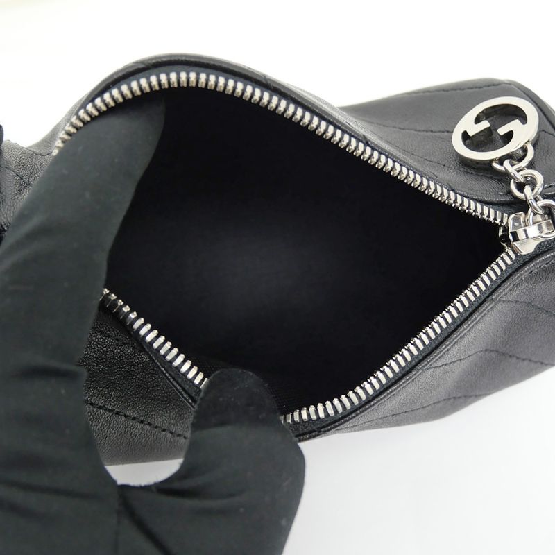 Gucci Blondie Mini Shoulder Bag 760170 One Shoulder - Black Leather