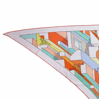 Hermes H363048s Hth2305 Triangle JEAN ON A Summer DAY ON A Summer DAY Cashmere