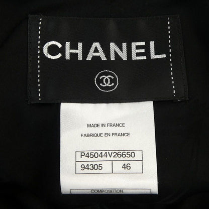Chanel Collarless Jacket Black — view 4