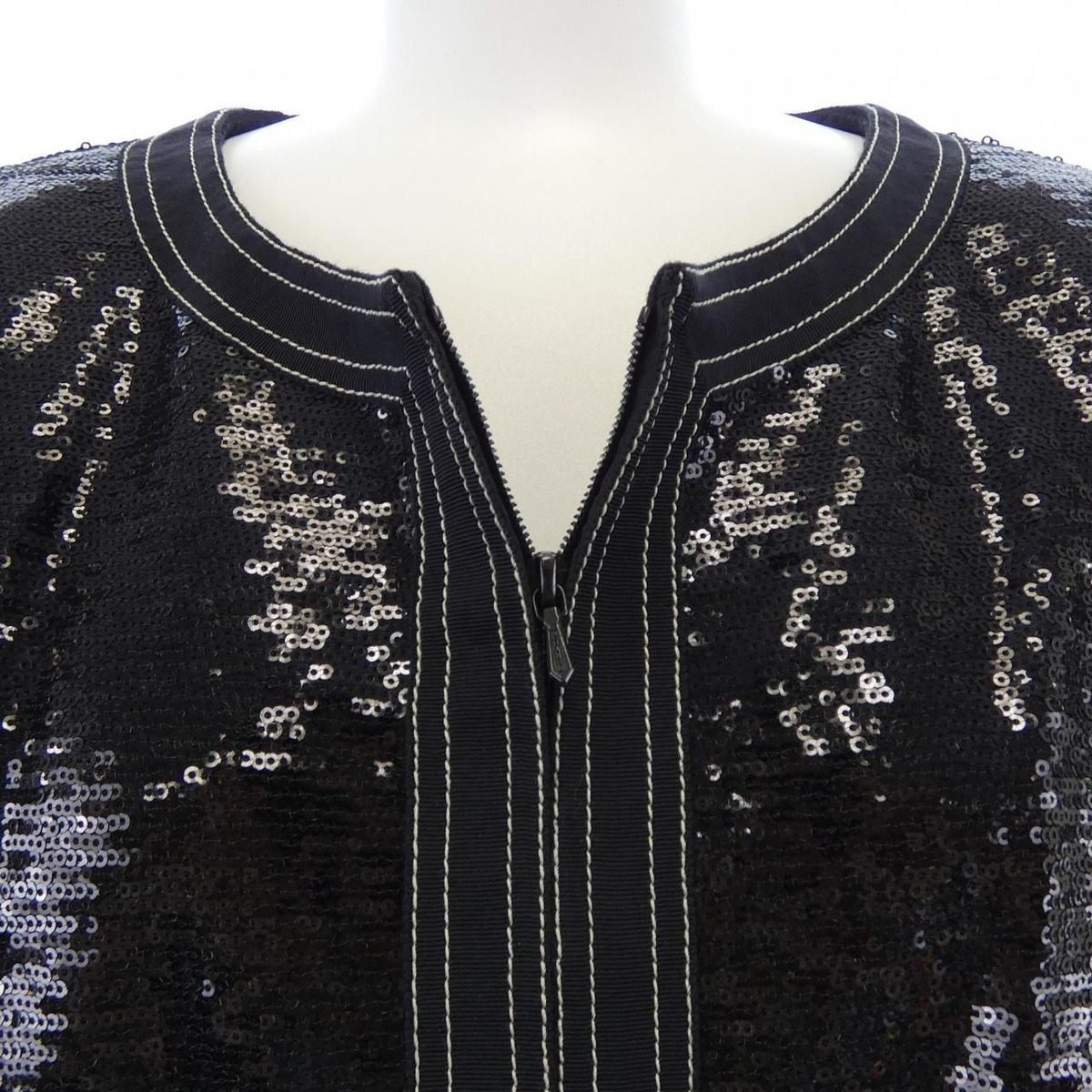 Chanel Collarless Jacket Black — view 5