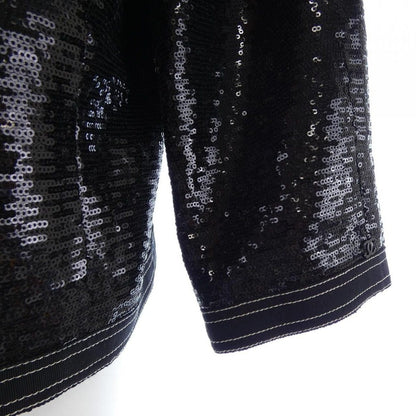 Chanel Collarless Jacket Black — view 6