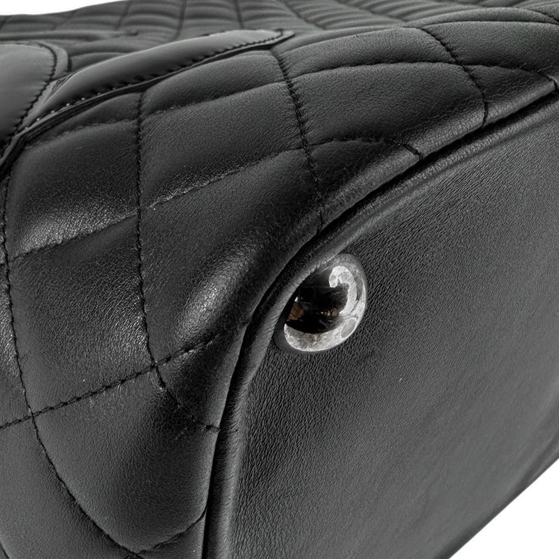 Chanel Tote Shoulder Bag Cambon Line