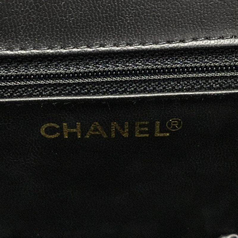 Chanel Vanity Bag - Black With Gold Hardware / Mirror