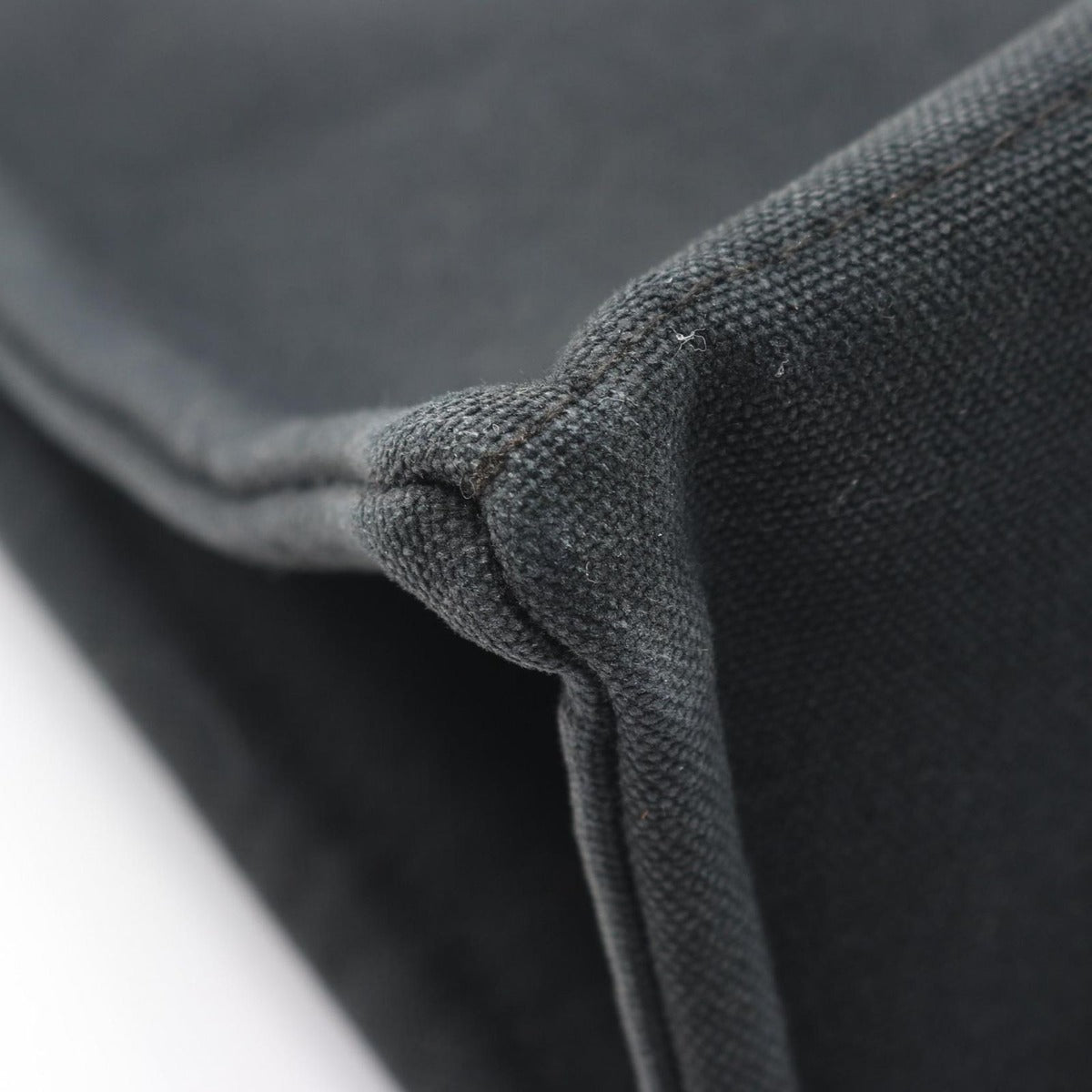 Hermes Tote Fourre Tout MM Black Canvas — view 5