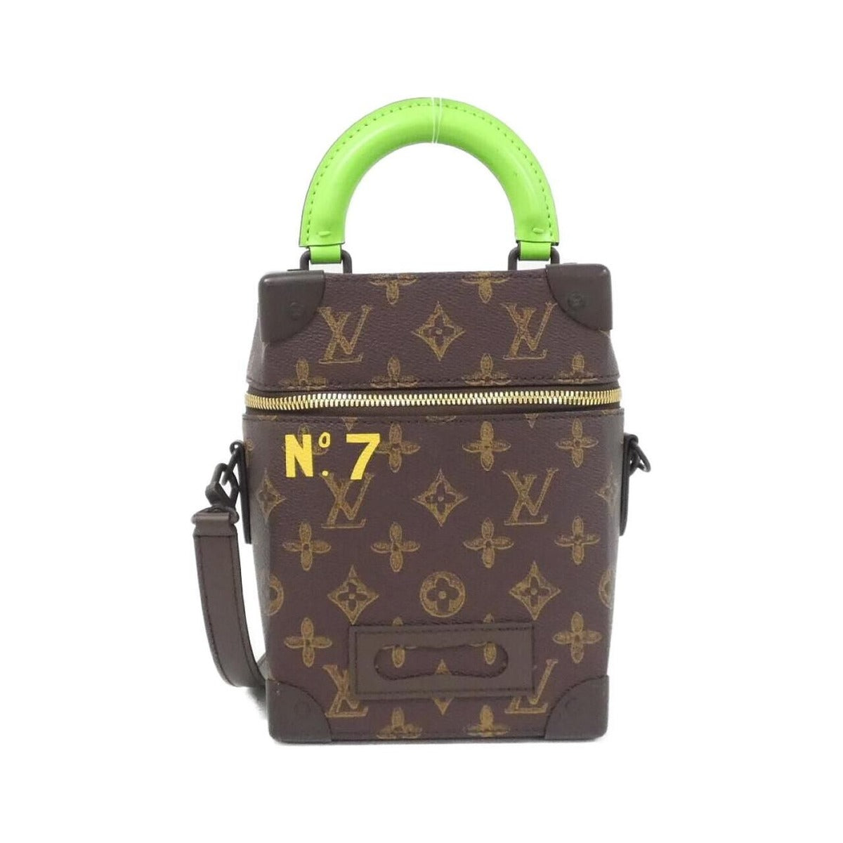 Louis Vuitton Monogram Vertical Box Trunk Bag