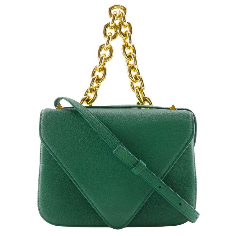 Bottega Veneta Bottega Veneta Mount Envelope 2WAY Chain Shoulder Leather Green