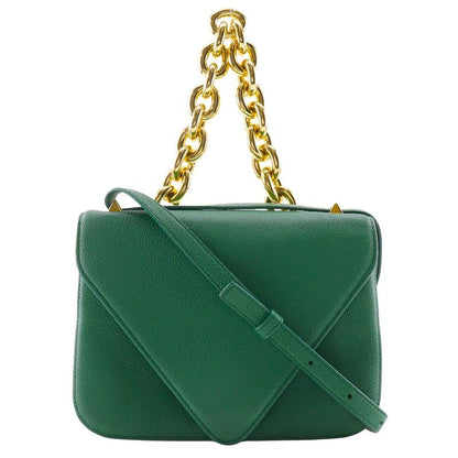 Bottega Veneta Bottega Veneta Mount Envelope 2WAY Chain Shoulder Leather Green