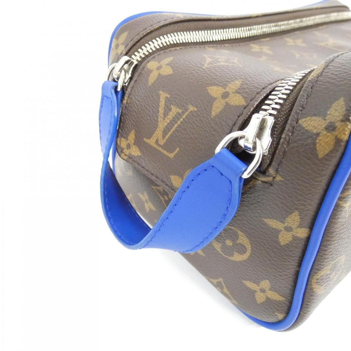 Louis Vuitton Monogram Macassar Dopp Kit Pouch Mania — view 5