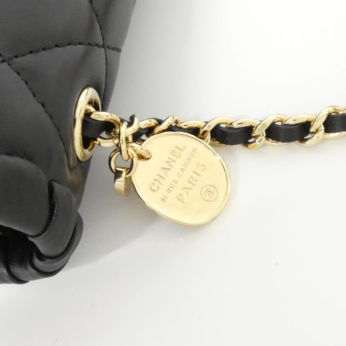 Chanel Chain Clutch Gold — view 4